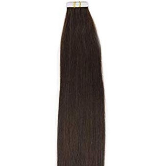✨?4 PACKS 22” #4 MEDIUM BROWN HUMAN HAIR TAPE INS main image 5